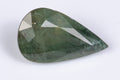 Natural aquamarine beryl 14.42ct large teardrop pear cut loose gemstone for jewelry