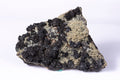 Natural sphalerite and quartz cluster crystal 1038g Bulgaria mineral specimen collector
