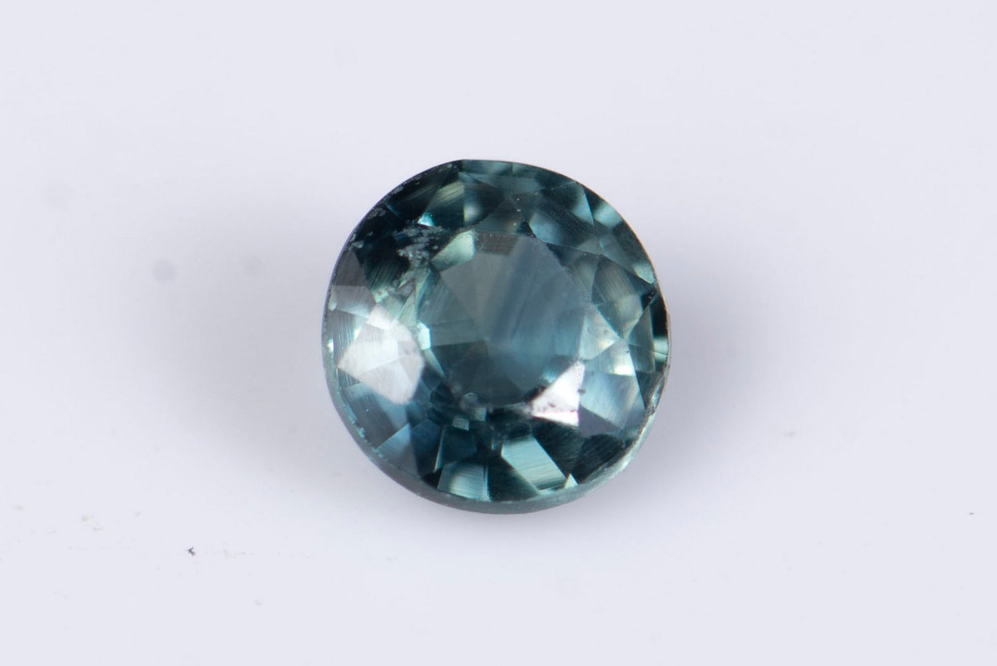 Blue sapphire 0.22ct 3.4mm heated round cut