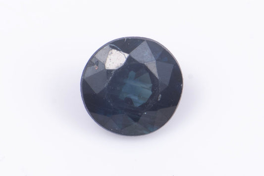 Blue sapphire 0.26ct 3.4mm heated round cut
