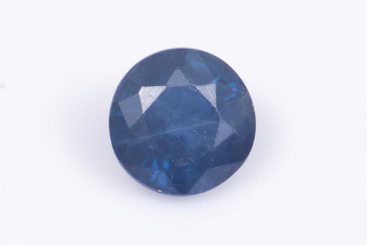 Blue sapphire 0.31ct 3.6mm heated round cut