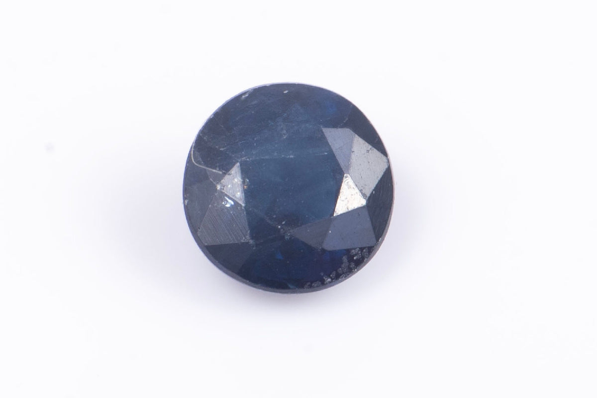 Natural Blue Sapphire 0.32ct 3.8mm Heated Round Cut