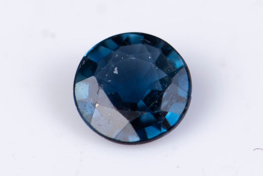 Blue sapphire 0.33ct 4.5mm heated round cut
