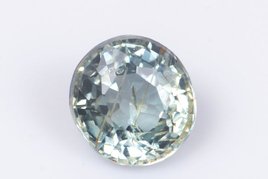 Blue sapphire 0.49ct 4.5mm untreated round cut