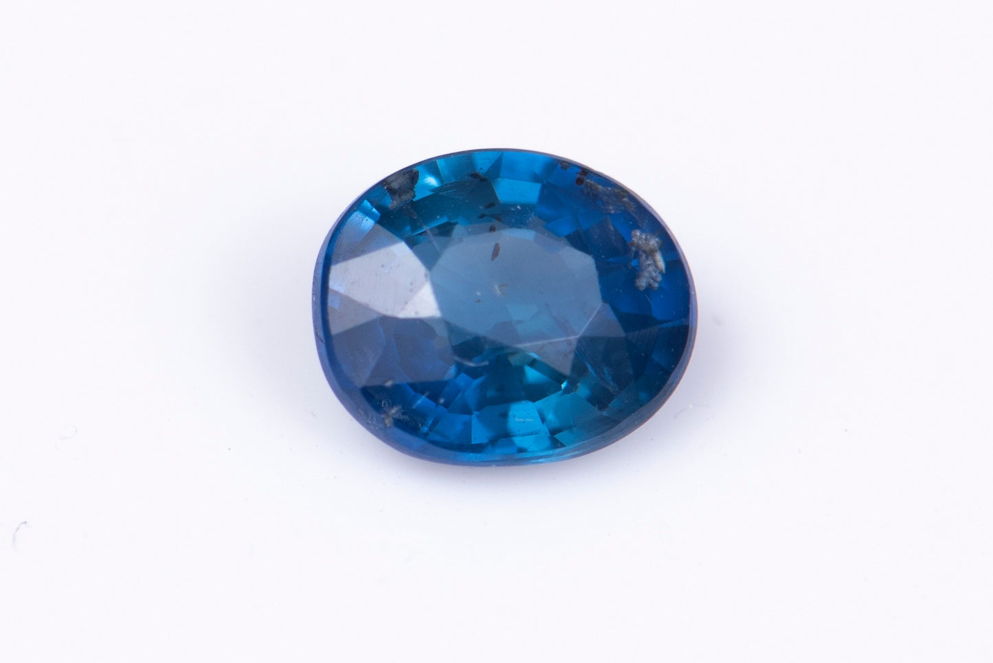 Blue sapphire 0.50ct heated oval cut