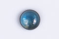 Natural blue sapphire 0.53ct 4.7mm heated cabochon loose gemstone for jewelry