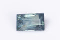 Natural blue sapphire 0.56ct octagon cut untreated loose gemstone Australia origin