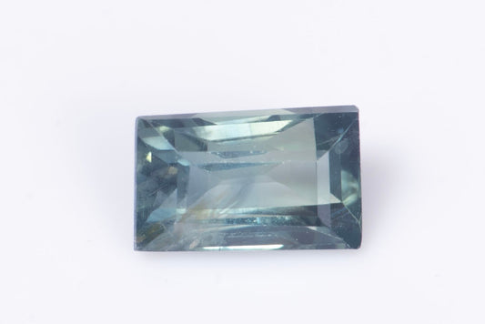 Blue sapphire 0.56ct untreated octagon cut Australia