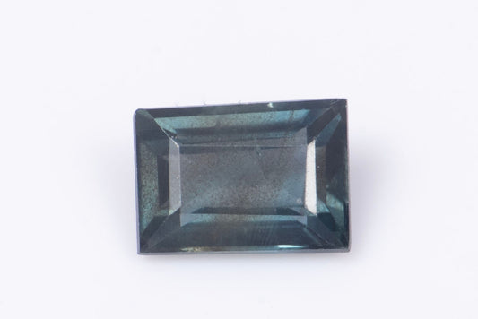 Blue sapphire 0.57ct untreated octagon cut Australia