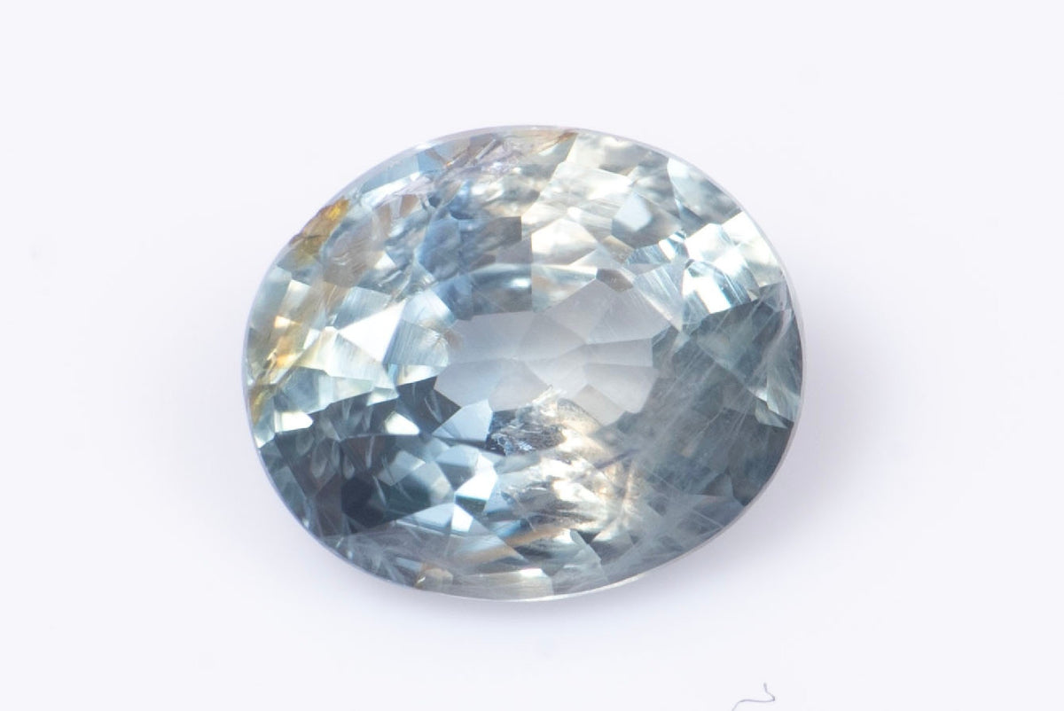 Естествен син сапфир 0.57ct, нетретиран, овална шлифовка