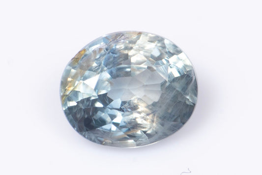 Blue sapphire 0.57ct untreated oval cut