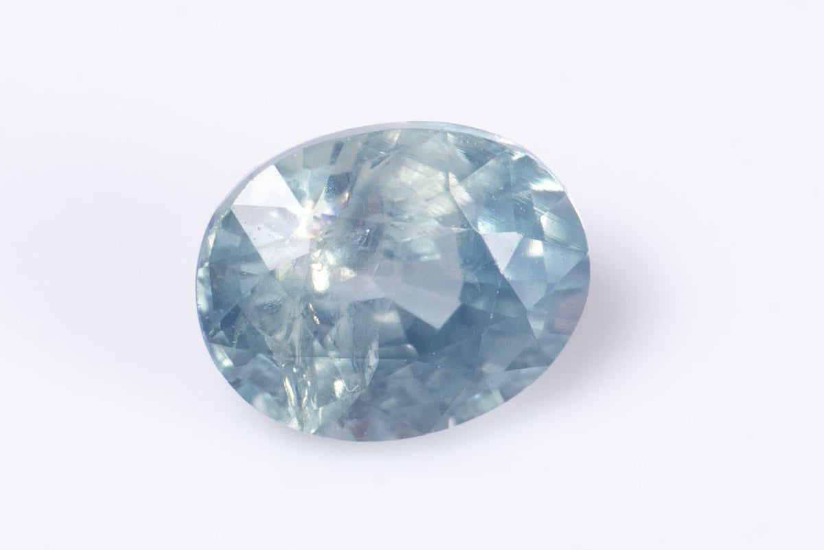 Естествен син сапфир 0.62ct, нетретиран, овална шлифовка, Австралия
