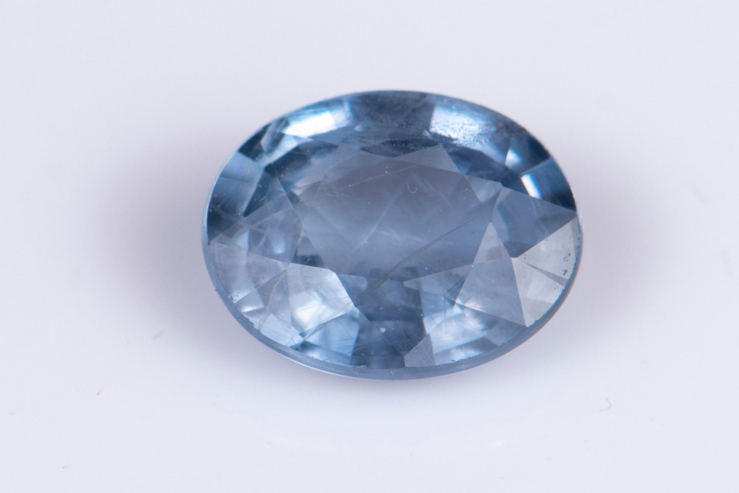 Blue sapphire 0.64ct heated only oval cut