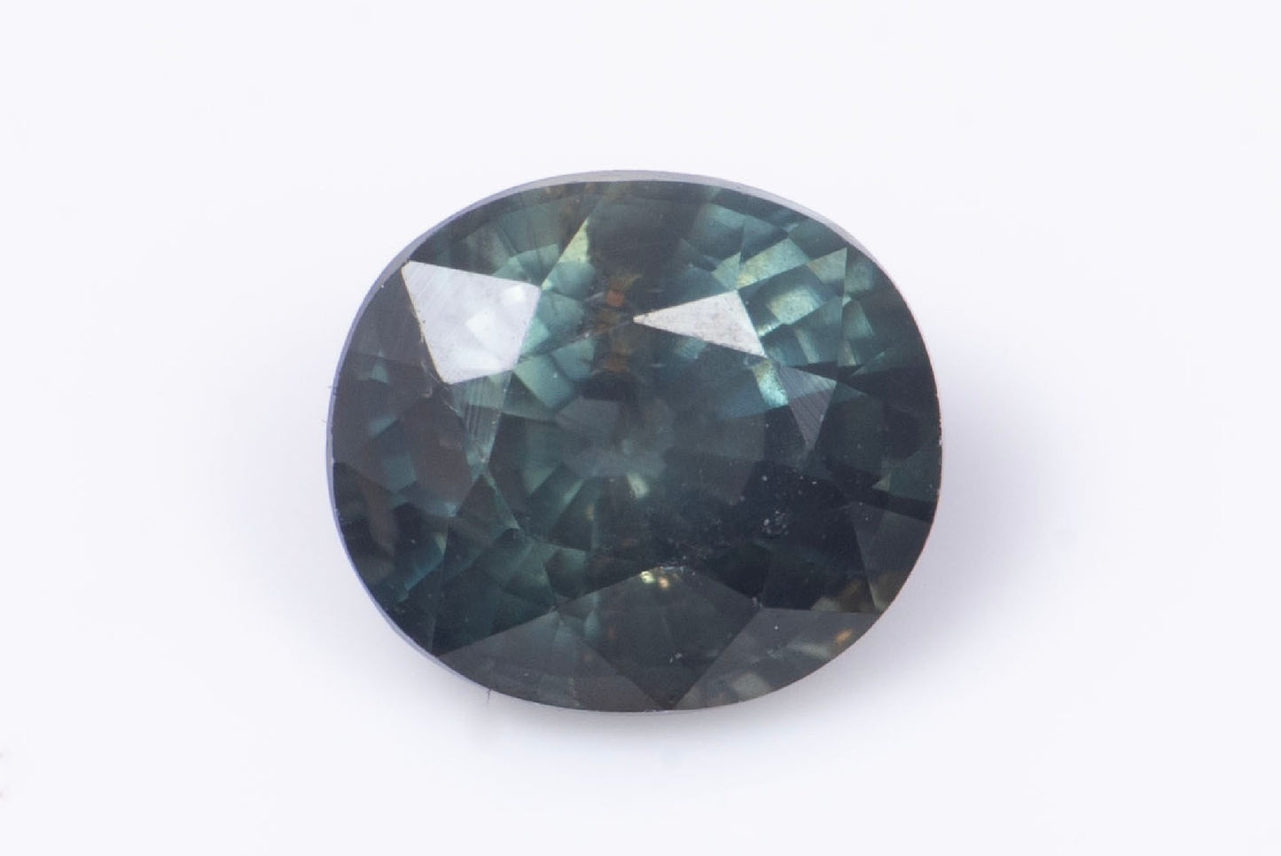 Blue sapphire 0.64ct untreated oval cut Australia