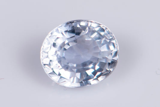 Blue sapphire 0.94ct heated only oval cut