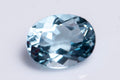 Natural blue topaz 2.38ct 9x7mm oval cut loose gemstone for jewelry