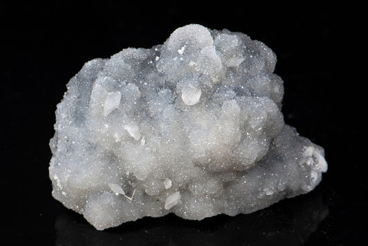 Bulgarian Sugar quartz with fluorescent calcite 78g