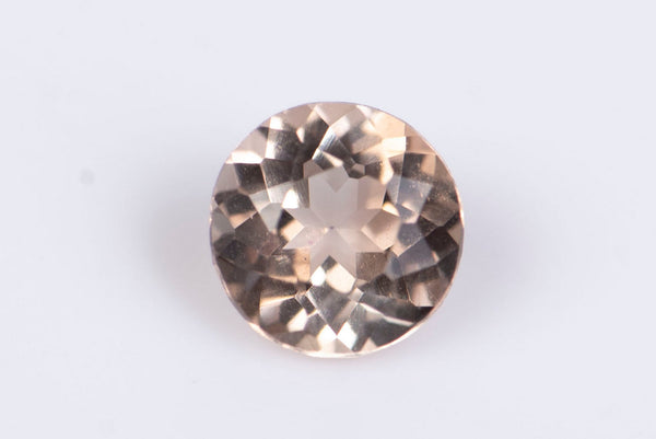Natural Champagne Color Topaz 0.24ct 3.8mm Round Cut