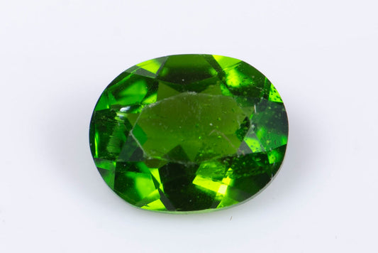 Хром диопсид 0.36ct 5x4mm овална шлифовка
