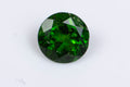 Natural chrome diopside 0.51ct 5mm round cut loose gemstone for jewelry