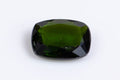 Natural chrome diopside 0.86ct 7x5mm cushion cut loose gemstone for jewelry