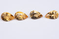 Natural citrine 9x5mm teardrop cut loose gemstone for jewelry