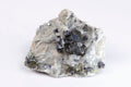 Natural cleiophane green sphalerite with galena and quartz cluster crystal 89g Bulgaria mineral specimen collector
