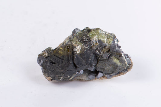 Cleiophane green sphalerite with galena cluster crystal from Bulgaria 22g