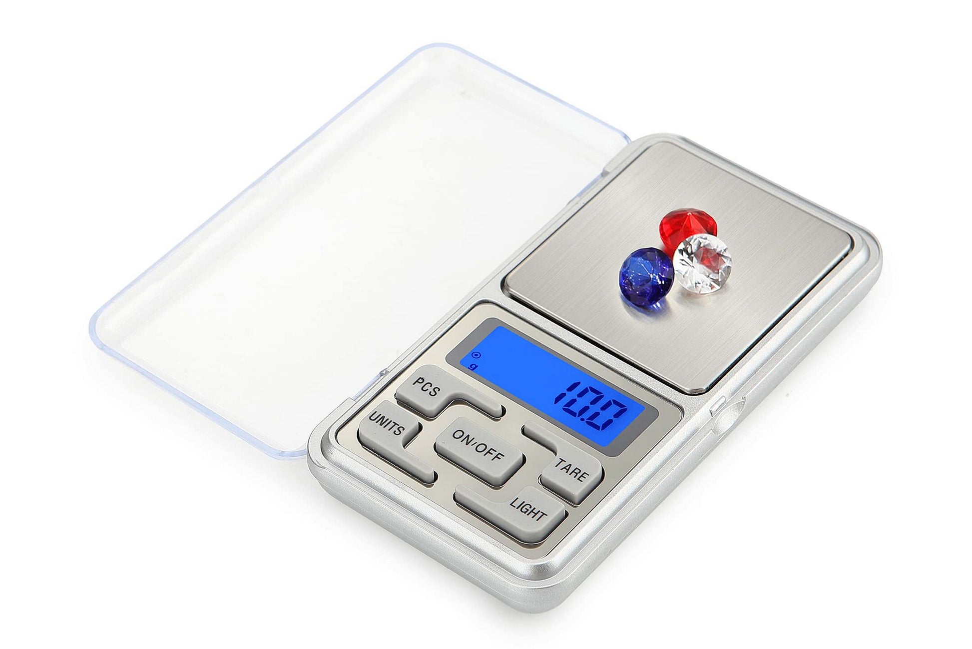 Digital jewelry scale 0.01g to 200g precision balance for gemstone and jewelry weighing