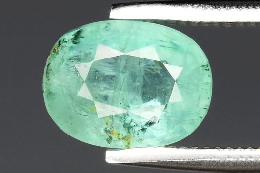 Natural Emerald from Nigeria 1.16ct 7.5x5.7mm Oval Cut