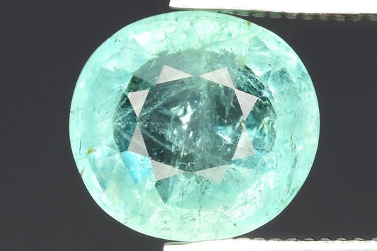 Natural Emerald from Nigeria 1.51ct 7.7x7mm Oval Cut