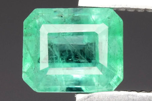 Natural Green Emerald from Nigeria 0.49ct 5.2x4.3mm Octagon Cut