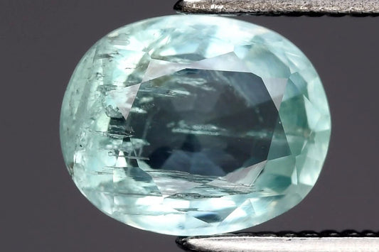 Natural Green Emerald from Nigeria 0.71ct 6.3x5mm Oval Cut