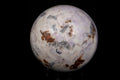 Natural fluorescent hackmanite sphere 291g 58mm UV reactive tenebrescent mineral