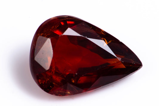 Spessartine 3.41ct teardrop cut
