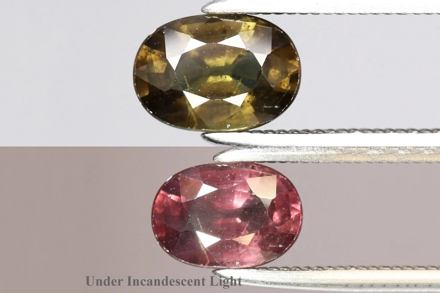 Natural Color Change Garnet 0.99ct 6.8x4.8mm Oval Cut