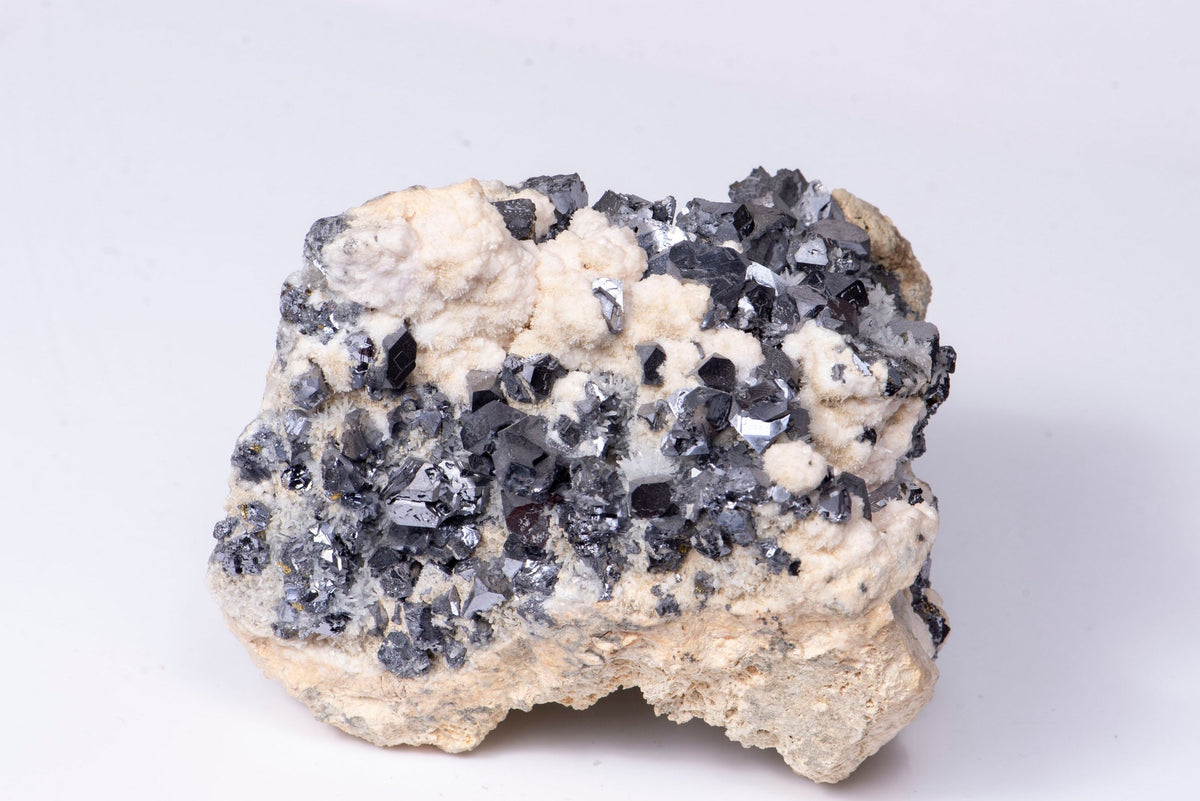Natural Galena and Quartz Cluster 1200g
