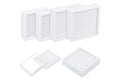Gemstone jewelry display box 5x5cm black for loose gemstone and jewelry presentation