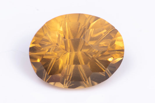 Golden citrine 2.95ct VS fancy oval cut