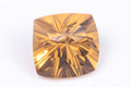 Natural golden citrine 3.50ct VS 8.8mm fancy cut loose gemstone