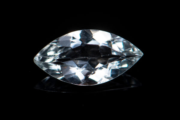 Natural Goshenite (White Aquamarine Beryl) 0.77ct Marquise Cut