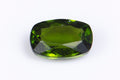 Natural green chrome diopside 0.64ct cushion cut loose gemstone for jewelry