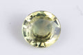 Естествен зелен сапфир 0.29ct 3.9mm нагряван, кръгла шлифовка, единичен камък за бижута