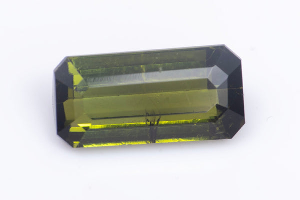 Естествен зелен турмалин 1.70ct октагон шлифовка