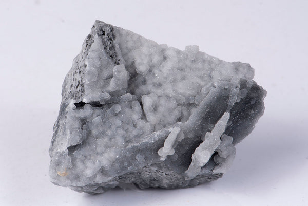 Natural Grey Chalcedony with Sugar Quartz 227g