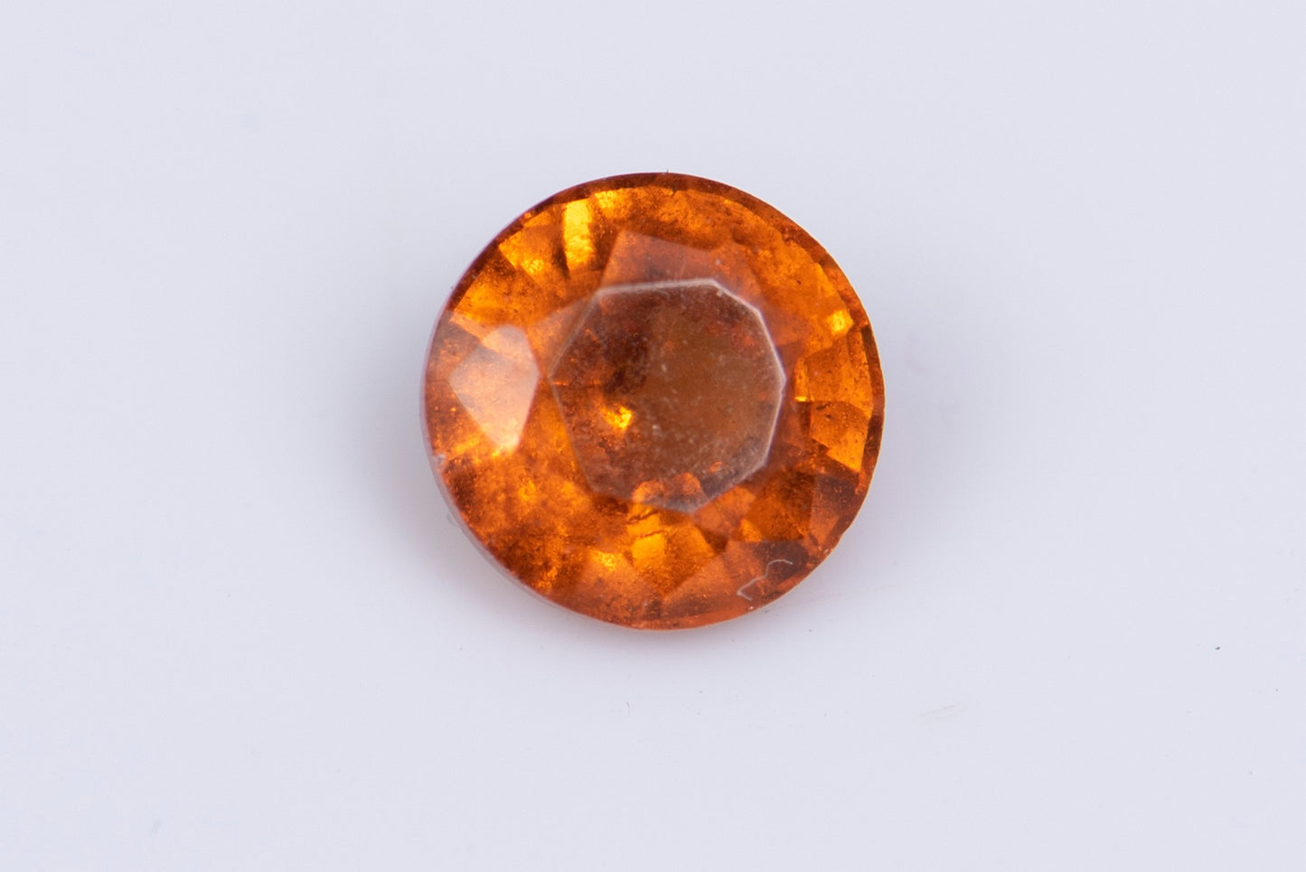 Хесонит гранат 0.79ct 5.2mm кръгла шлифовка