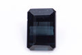 Natural indicolite blue tourmaline 1.78ct octagon cut loose gemstone