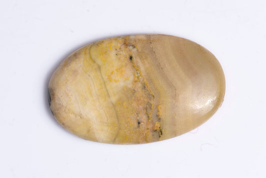 Jasper 57.6ct oval cabochon