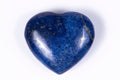 Natural blue lapis lazuli heart 36.6ct 22mm loose gemstone for jewelry