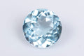 Natural light blue topaz 0.91ct 6mm round cut loose gemstone for jewelry
